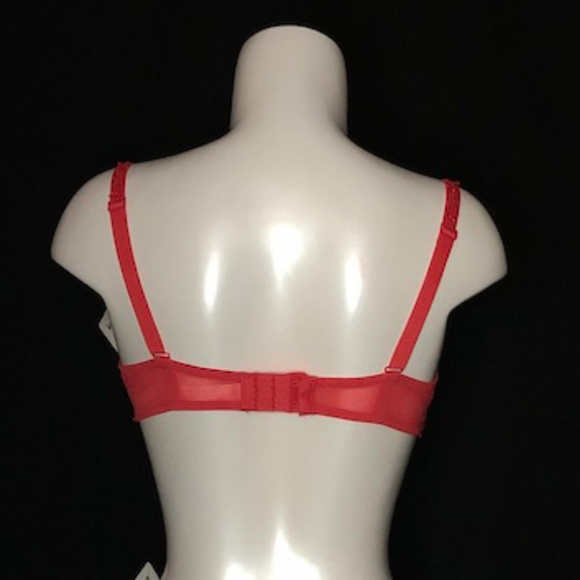 SIMONE PERELE DEMI U/W BRA - RED - Picture 4 of 5